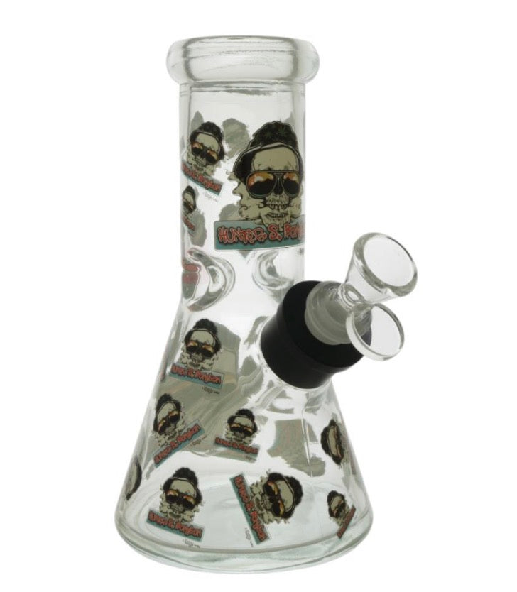 Chongz Glass 20cm Glow Series "Hunter S. Bongson" waterpipe