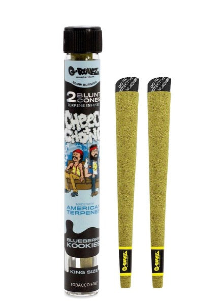 G-Rollz | Cheech & Chong(TM) 2x Infused Cones 'Blueberry Kookies'