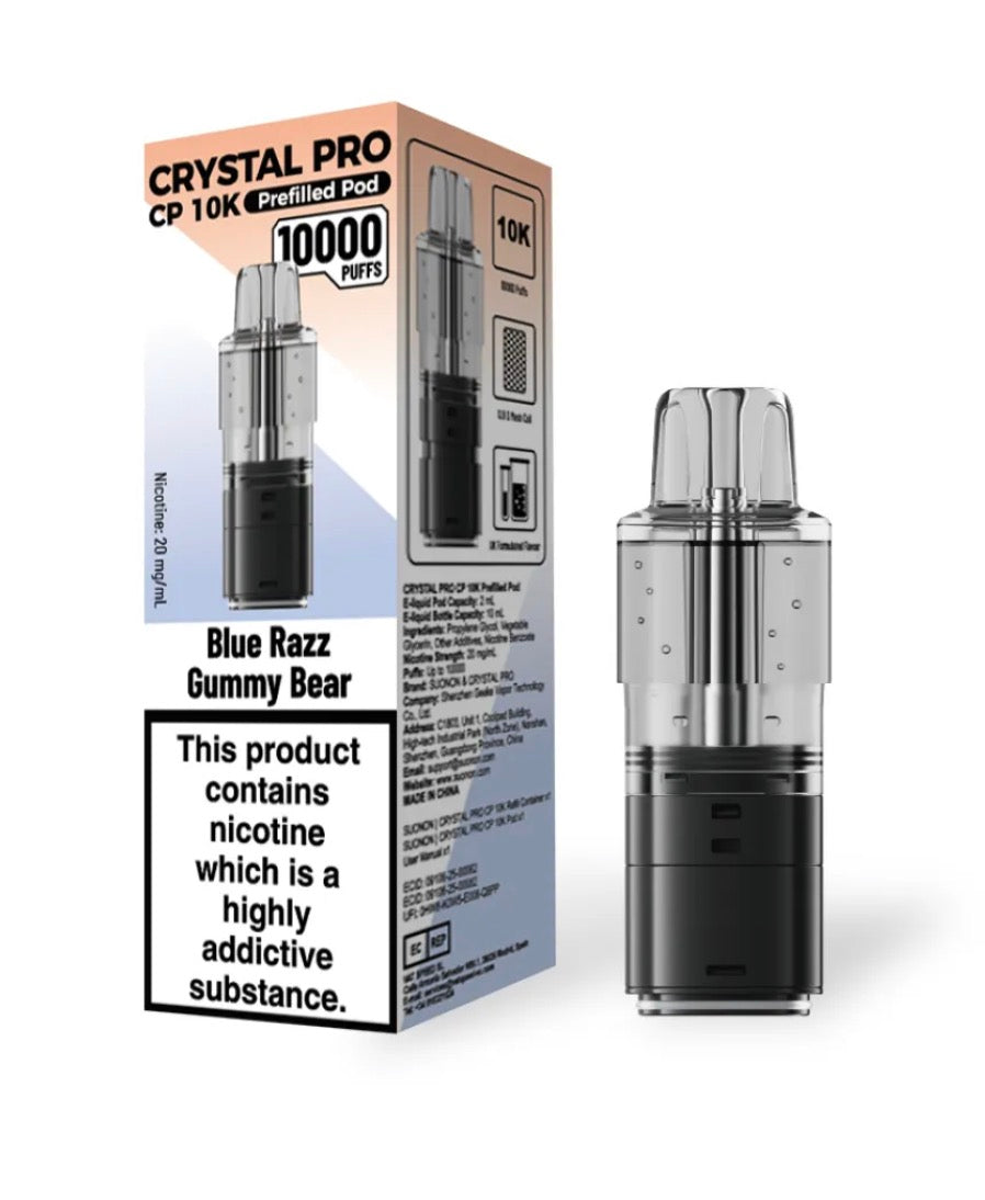 CRYSTAL PRO CP 10K PREFILLED REFILL PODS