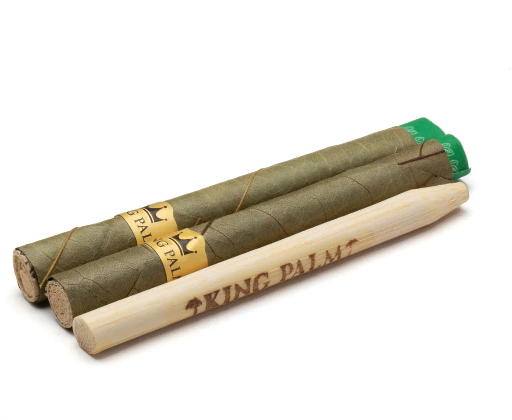 KING PALM 2 MINI ROLLS - STRAWBERRY SHORTCAKE