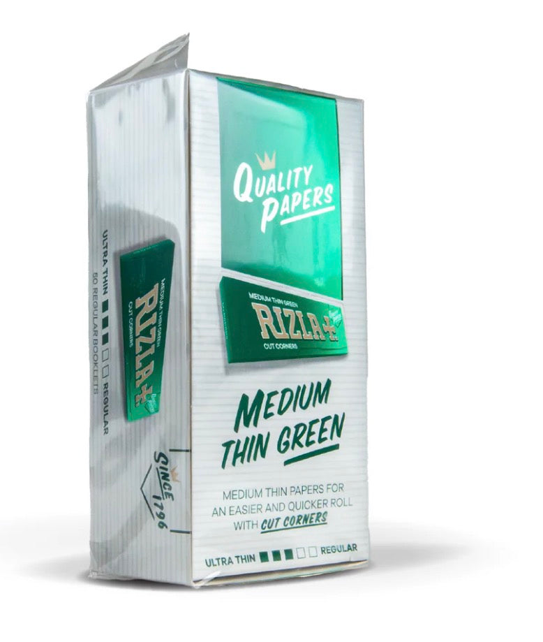 Rizla Rolling Papers: Green - Standard Size