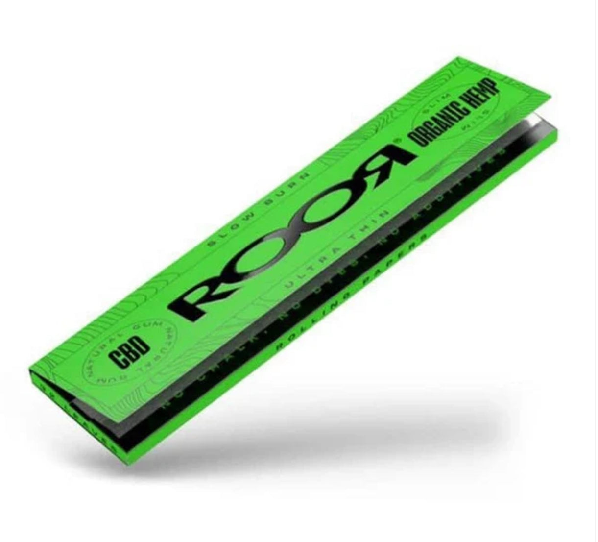 ROOR CBD Infused Ultra Thin King Size Rolling Papers - Organic Hemp
