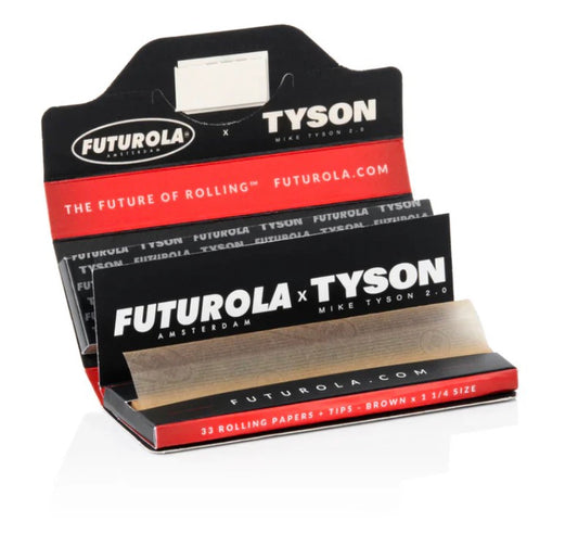 Tyson 2.0 x Futurola - 1 1/4 Rolling Papers & Tips