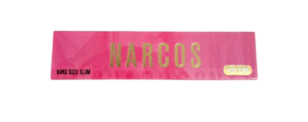 NARCOS LIMITED EDITION KING SIZE SLIM ROLLING PAPERS + TIPS