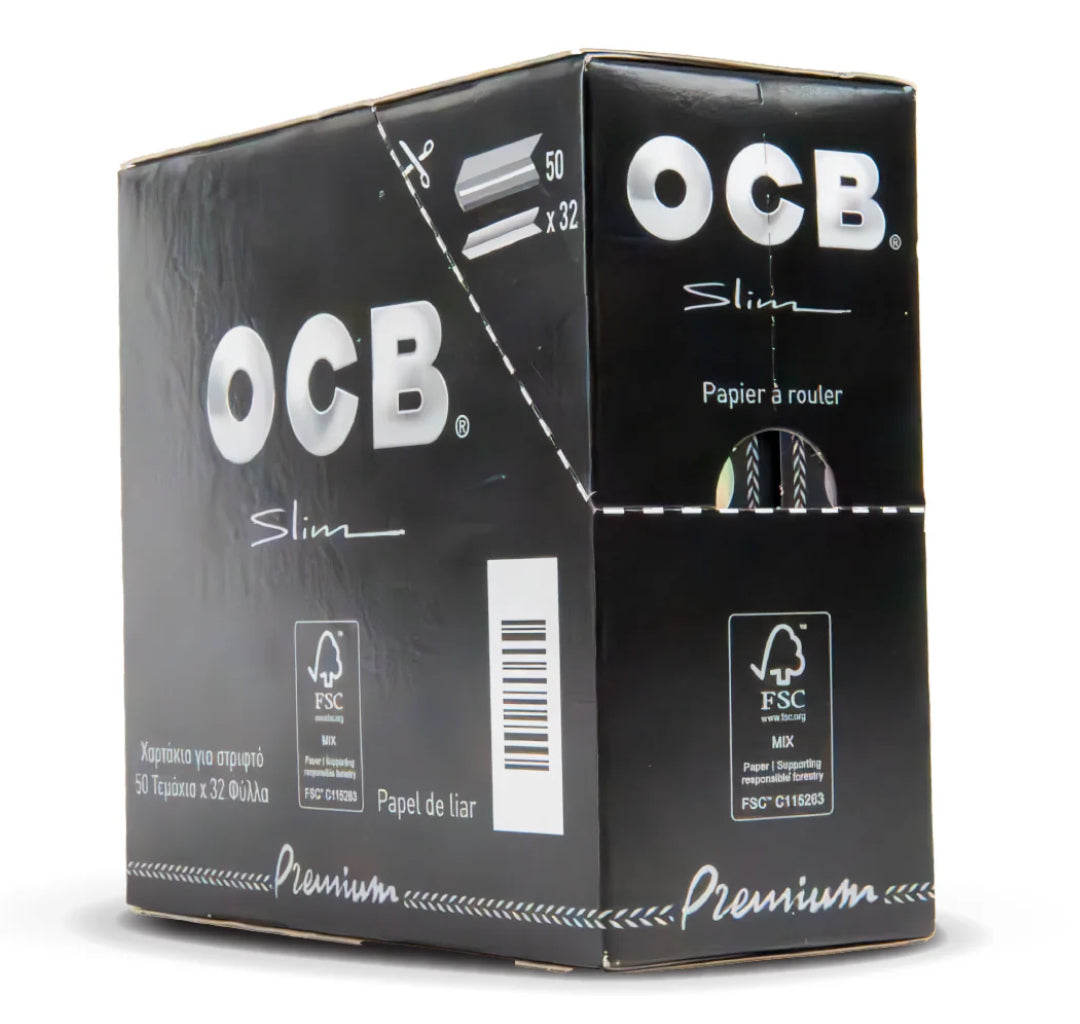 OCB Rolling Papers: Premium - King Size Slim