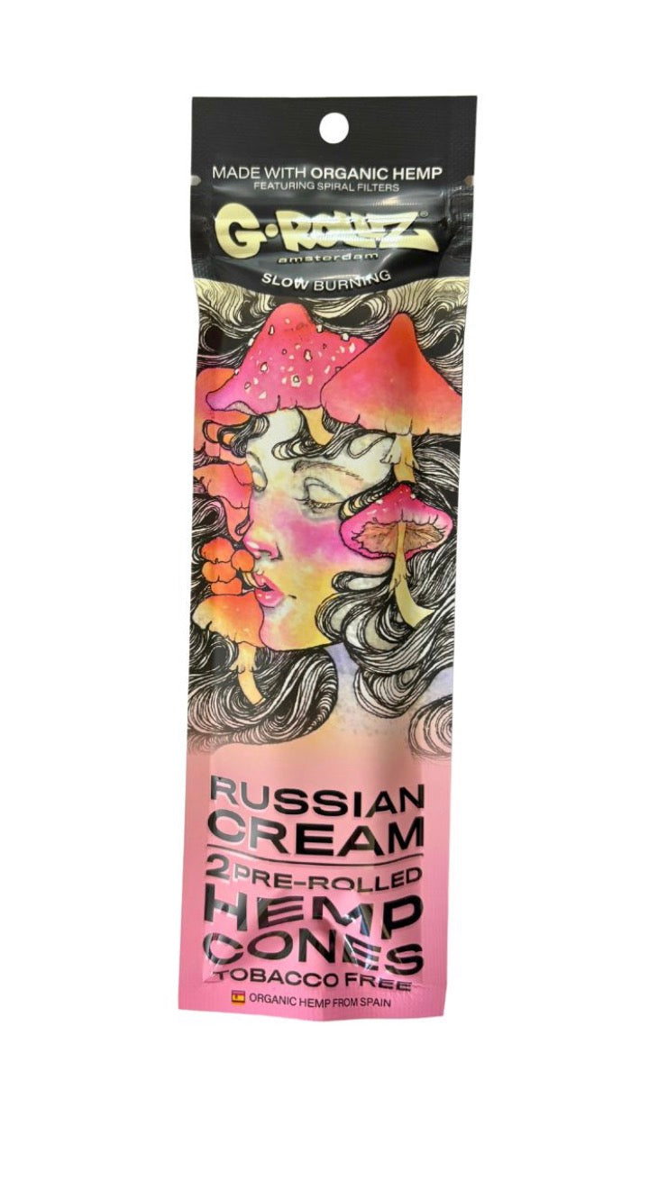 G-Rollz Russian Cream |Flavoured Cones
