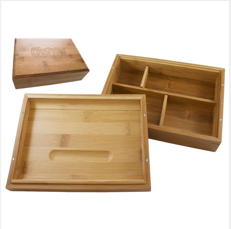 Chongz DLX Bamboo Magnet Box 22x17x6cm