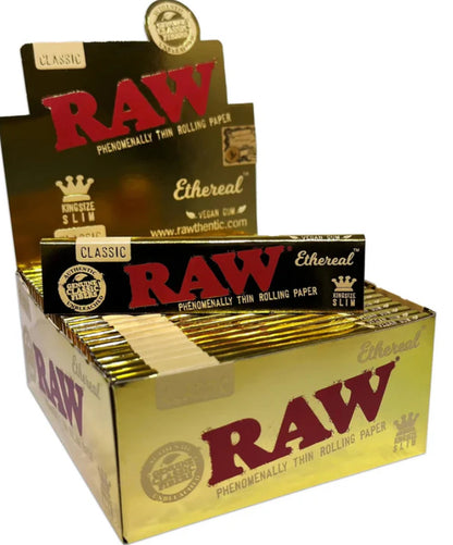 RAW Ethereal Classic King Size Slim Rolling Papers