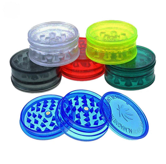 Shark Teeth Magnetic No.1 Plastic Grinder: Assorted Colours