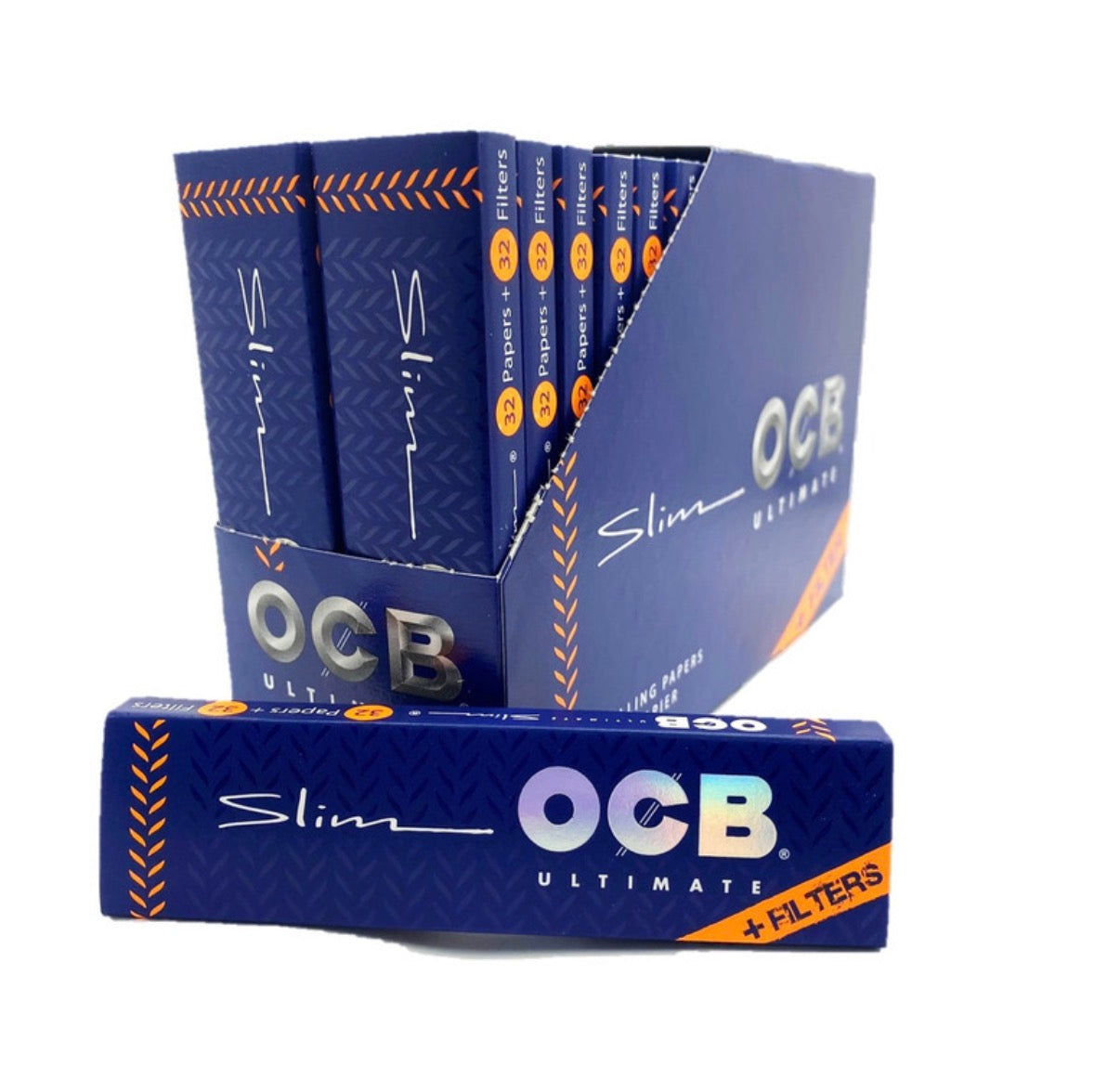 OCB Ultimate King Size Slim Rolling Paper with Filters