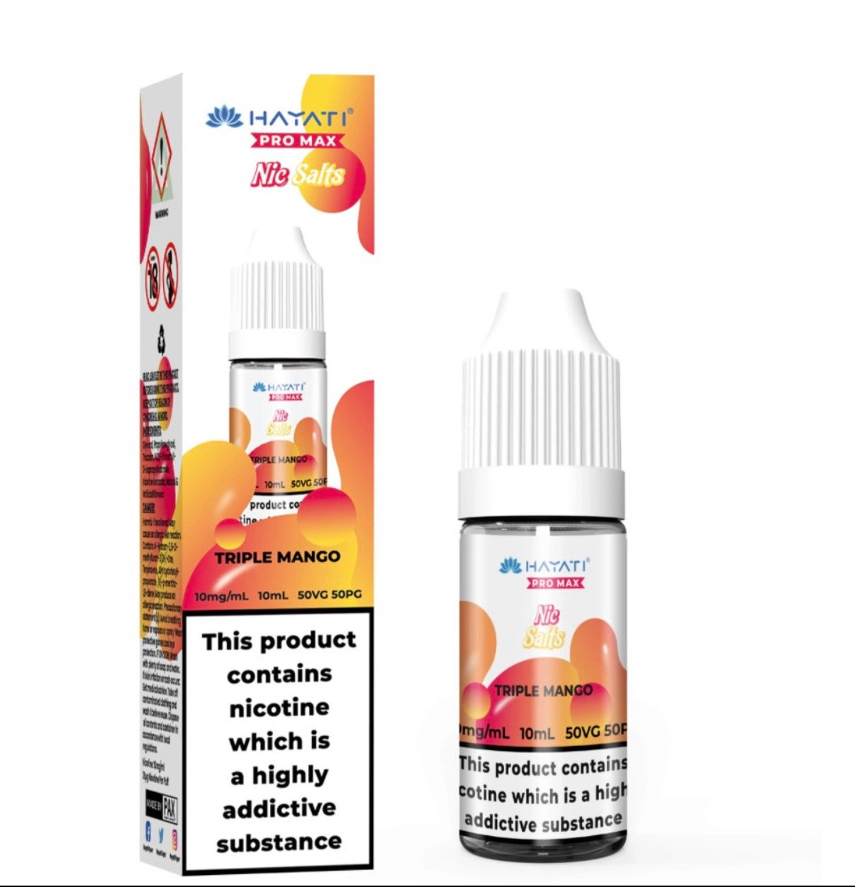 HAYATI PRO MAX 20mg Nic Salt