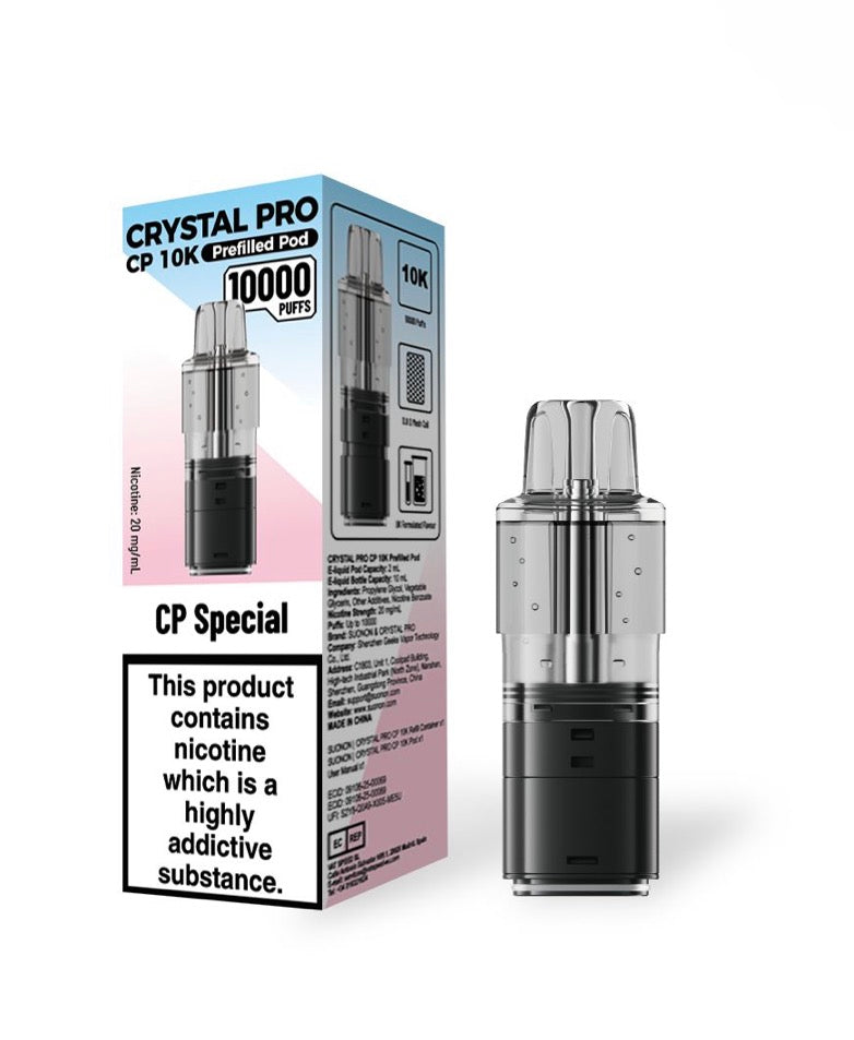 CRYSTAL PRO CP 10K PREFILLED REFILL PODS