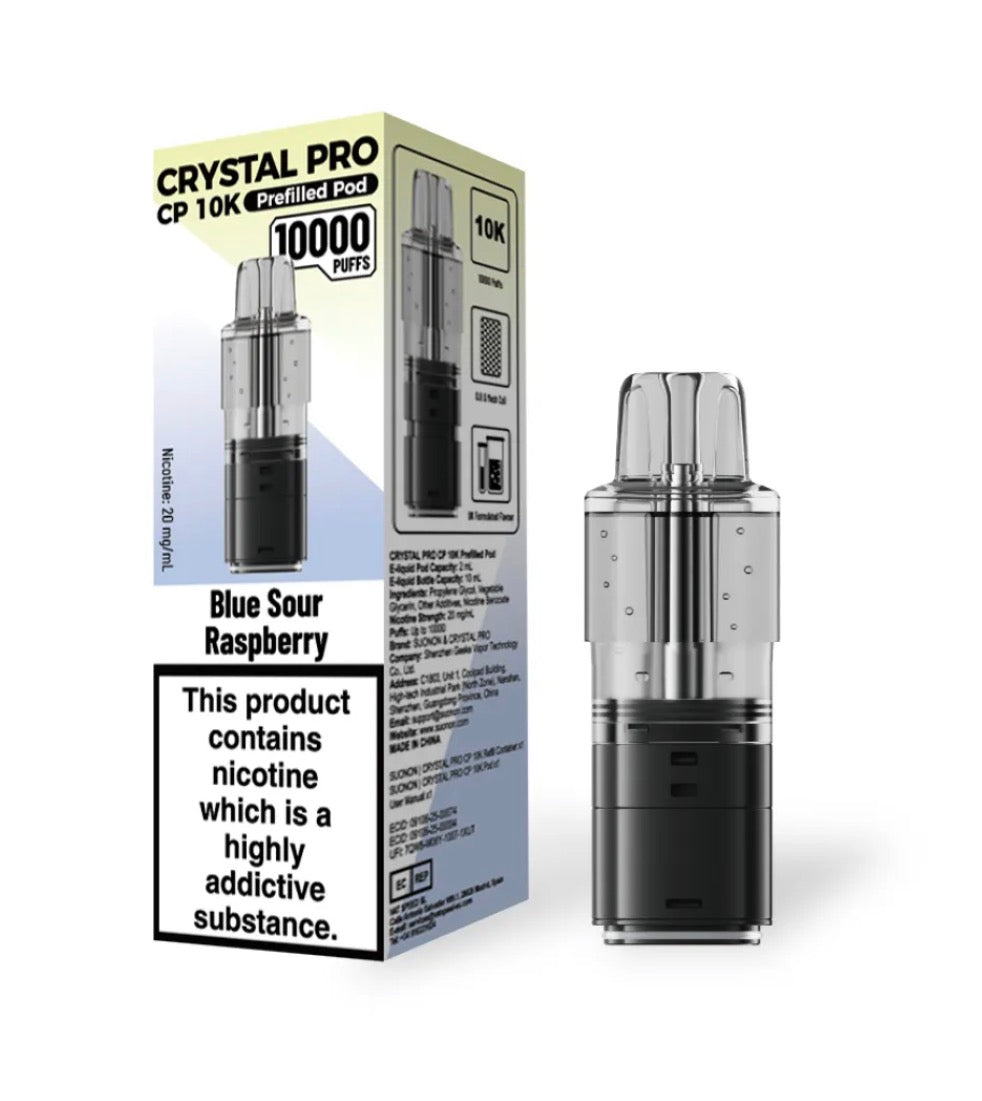 CRYSTAL PRO CP 10K PREFILLED REFILL PODS