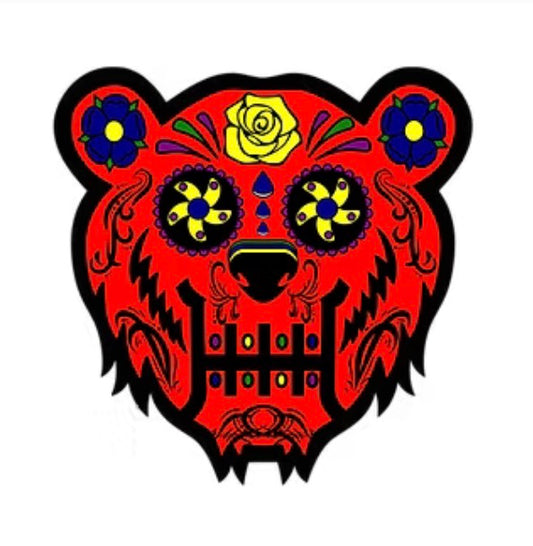 Bear Quartz Bear Candy Red Mood Mat