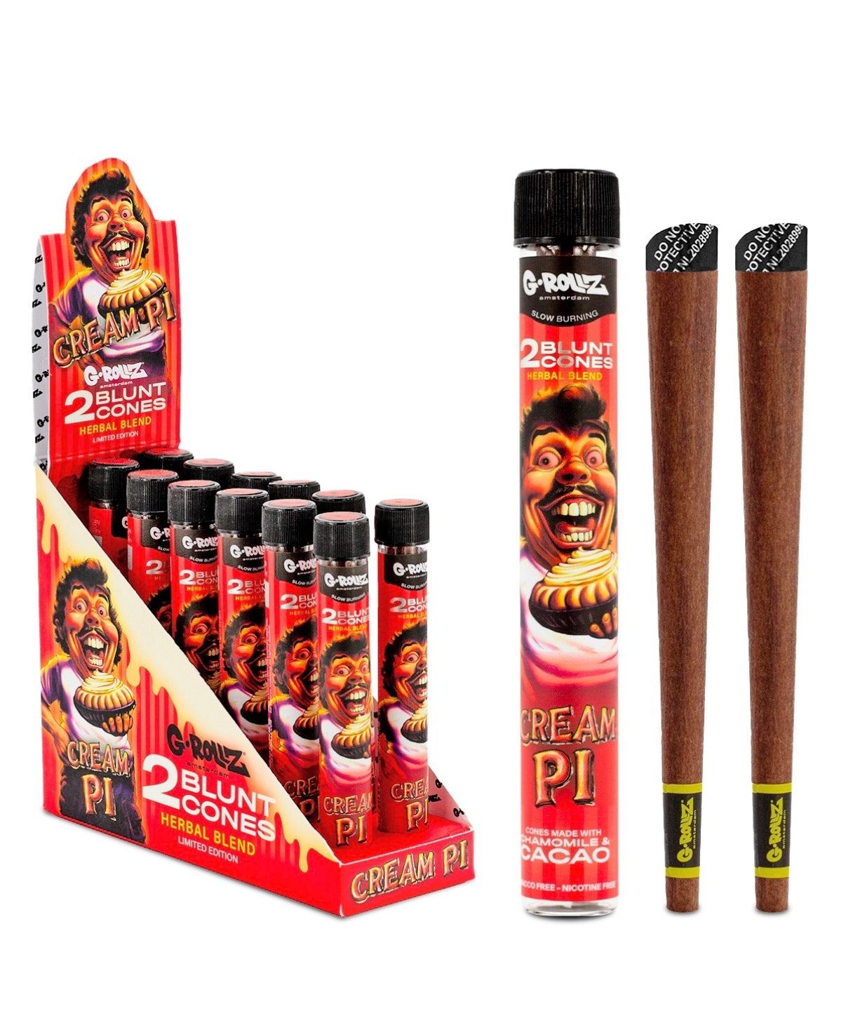 G-Rollz | 'Cream Pi'  Infused Cones