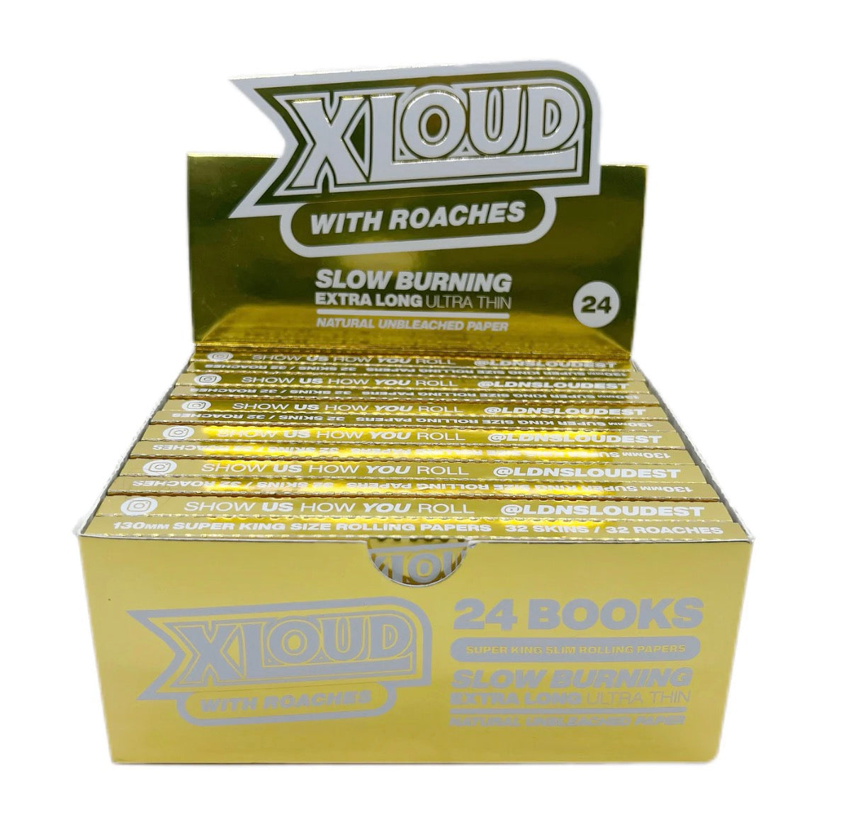 XLOUD NATURAL GOLD – THE ULTIMATE ROLLING EXPERIENCE
