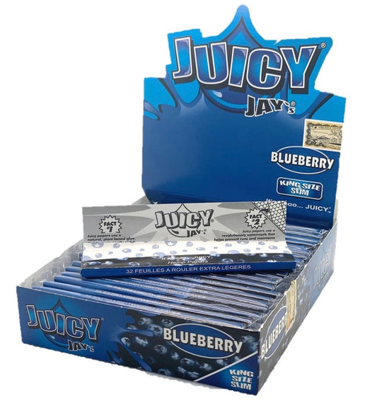 Juicy Jay Blueberry Kingsize Rolling Paper