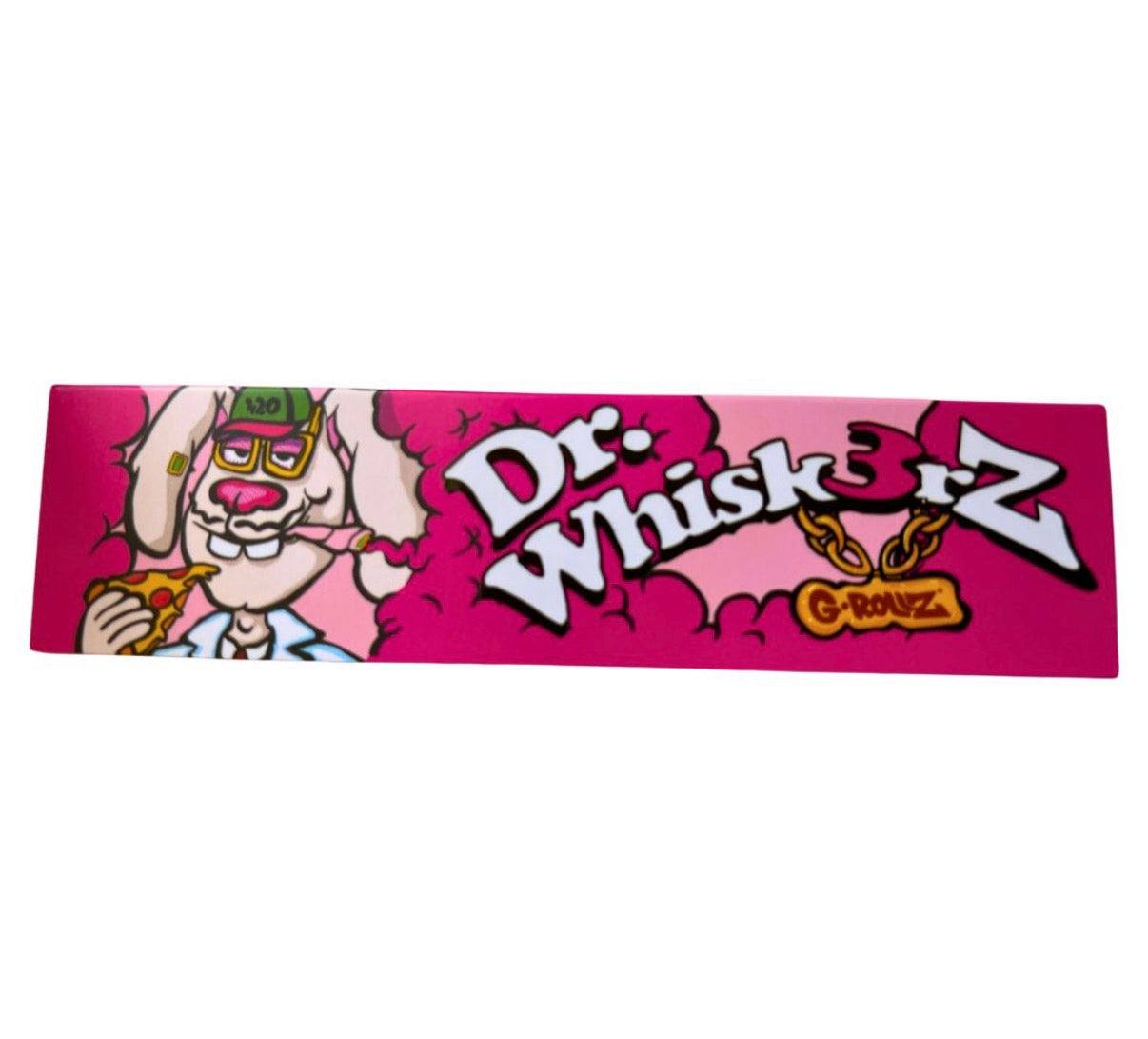 G-Rollz Dr Whiskerz Pink Kingsize Papers Tips & Poker