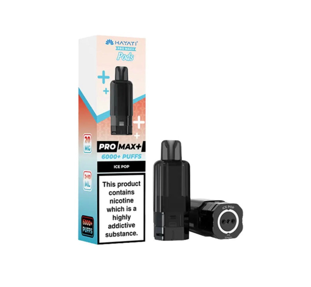 Hayati Pro Max Plus 6000 Ice Pop Refill Pods