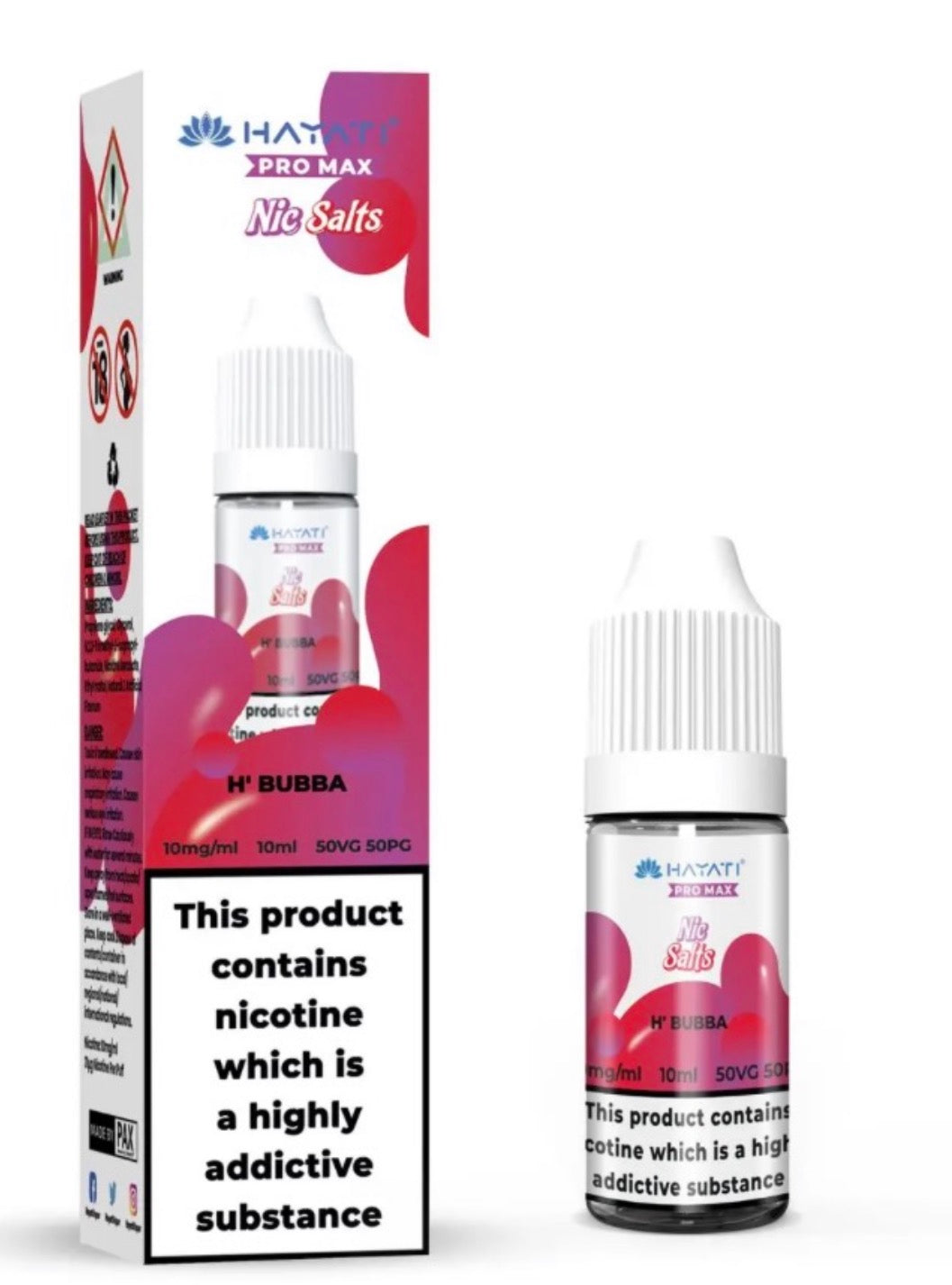 HAYATI PRO MAX 20mg Nic Salt