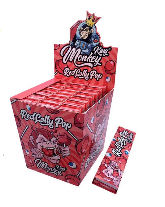 Red Lolly Pop Scented Rolling Papers & Tips