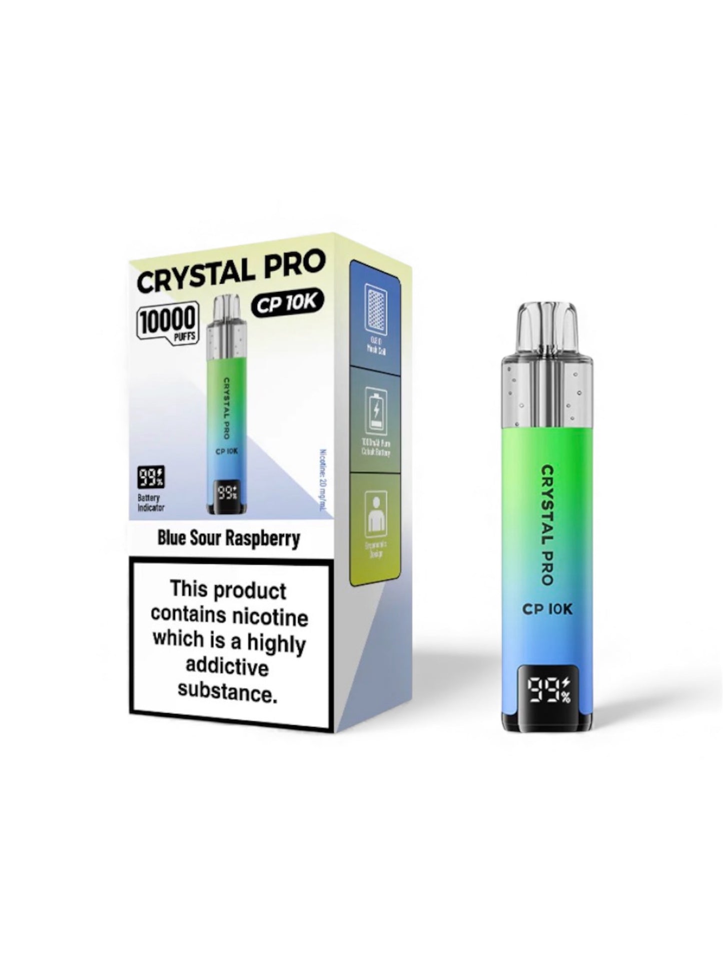 Crystal Pro CP 10K Prefilled Pod Kit