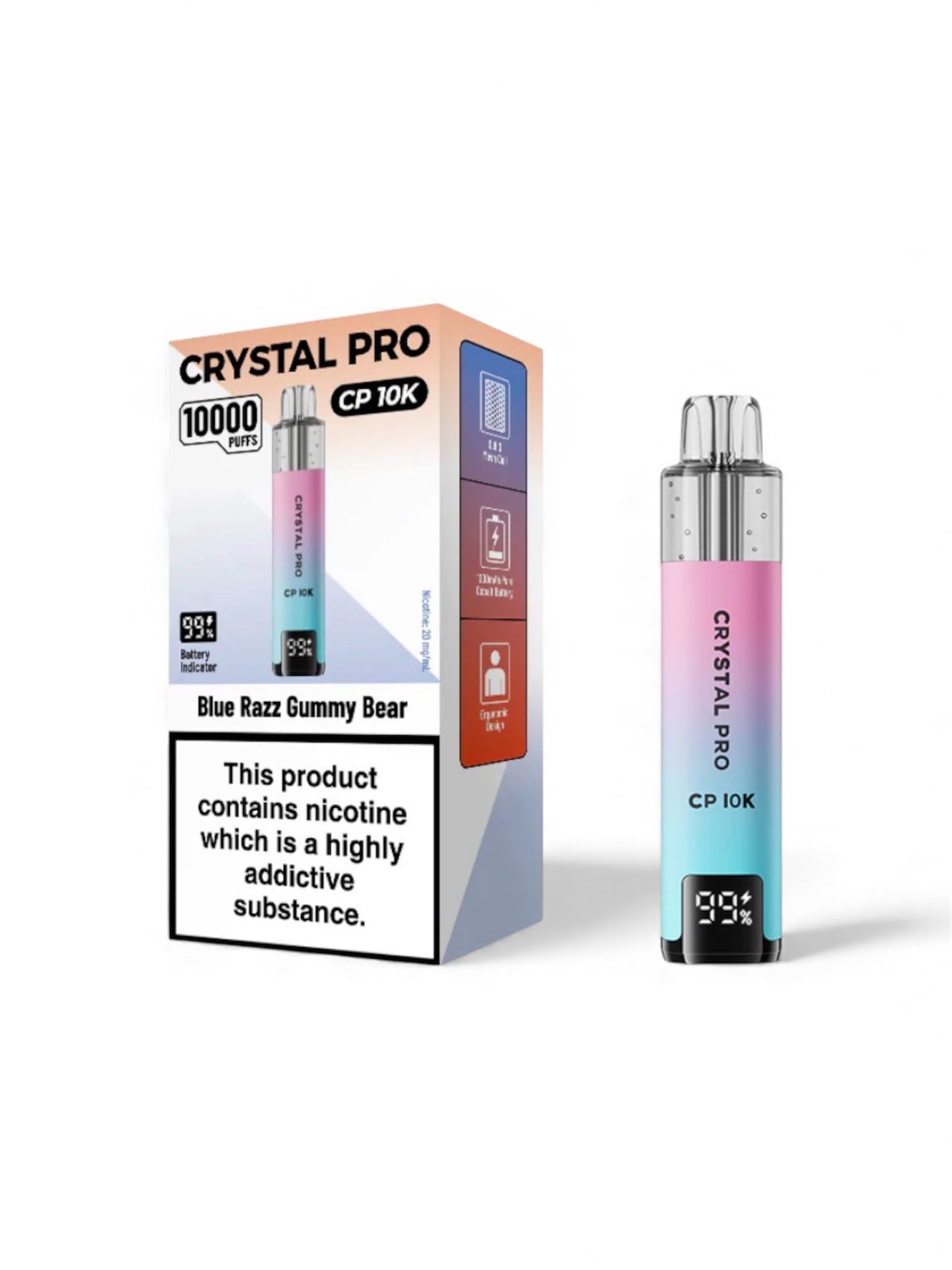 Crystal Pro CP 10K Prefilled Pod Kit