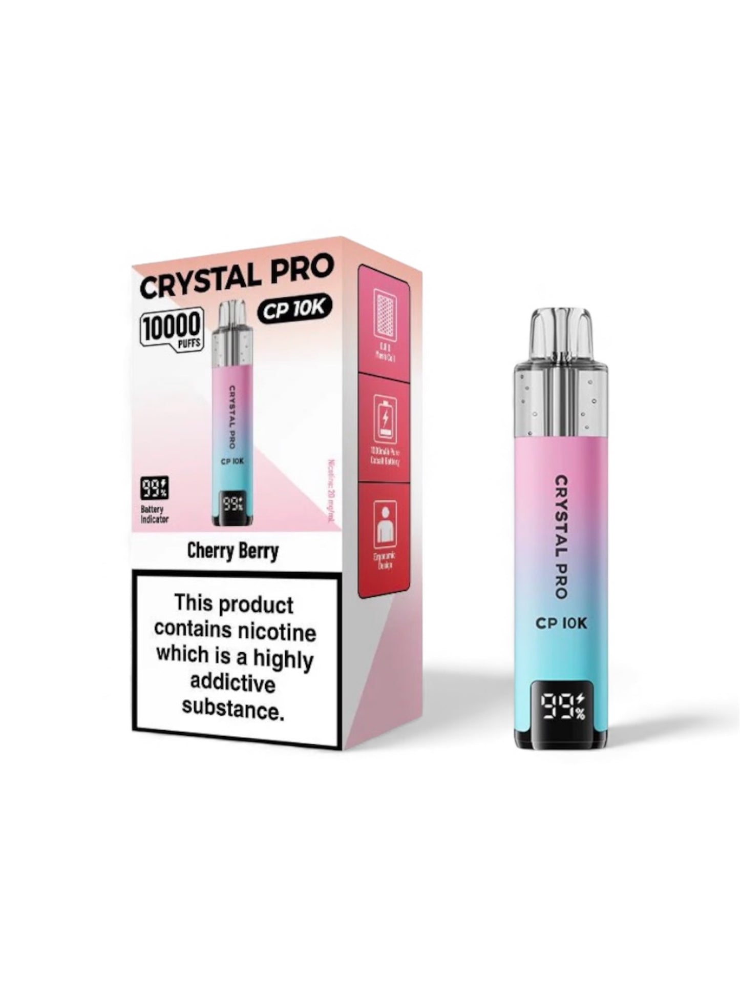 Crystal Pro CP 10K Prefilled Pod Kit
