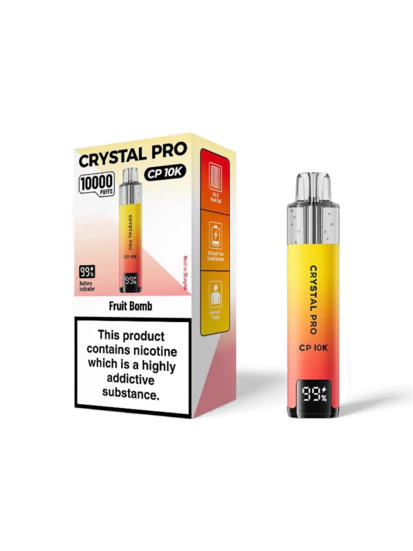 Crystal Pro CP 10K Prefilled Pod Kit