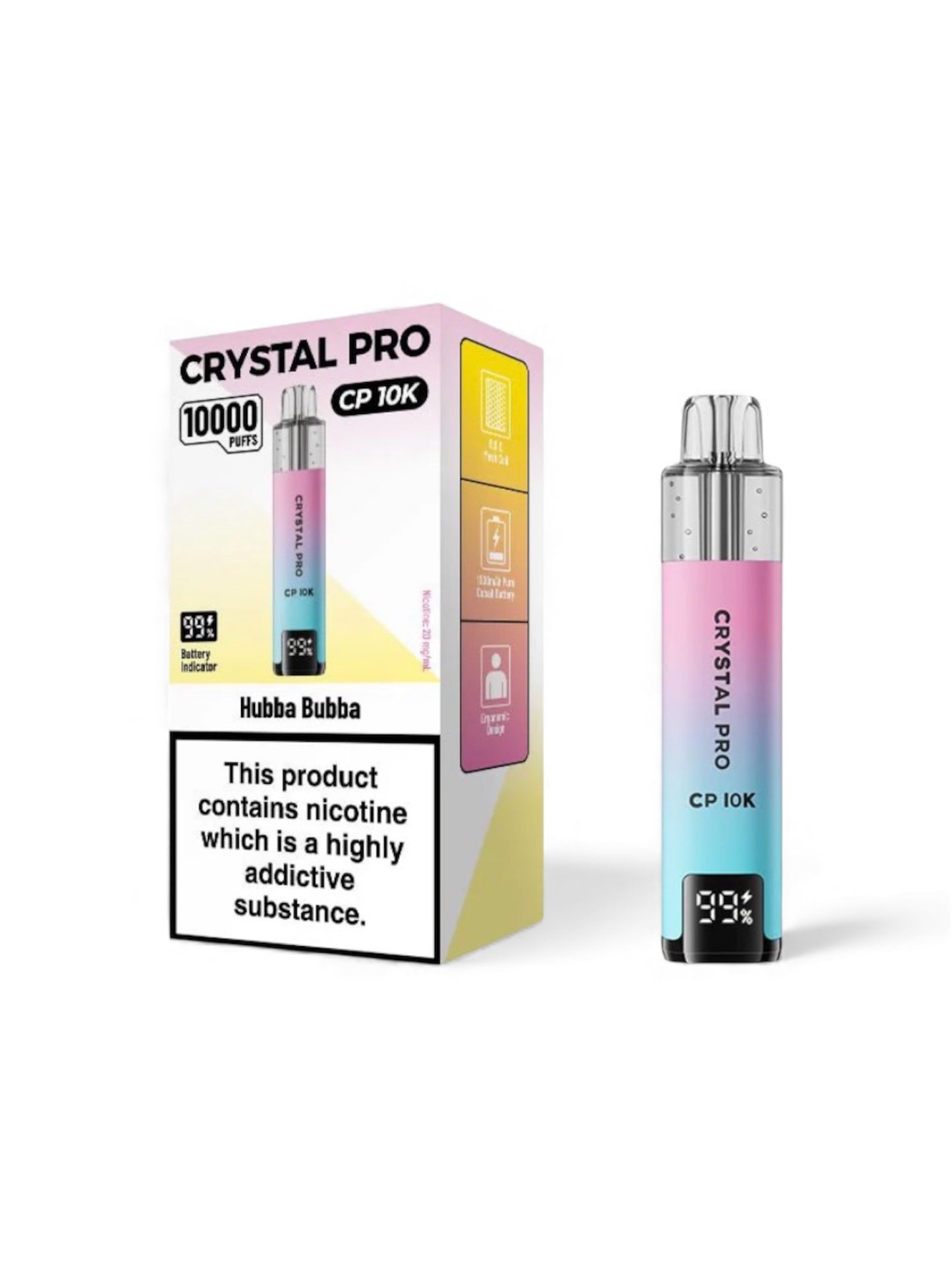 Crystal Pro CP 10K Prefilled Pod Kit
